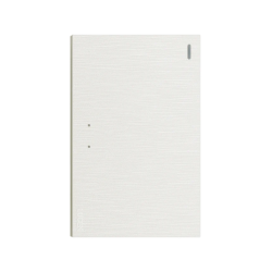 PLACA PLANA CON 1 INTERRUPTOR DE ESCALERA DE 3 MÓDULOS LUCEK FLAT