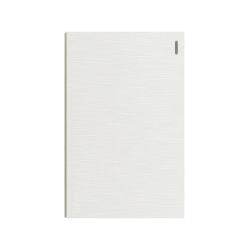 PLACA PLANA CON 1 INTERRUPTOR SENCILLO DE 3 MÓDULOS LUCEK FLAT