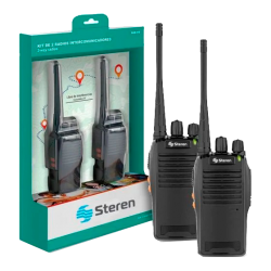 Kit de 2 radios intercomunicadores Steren