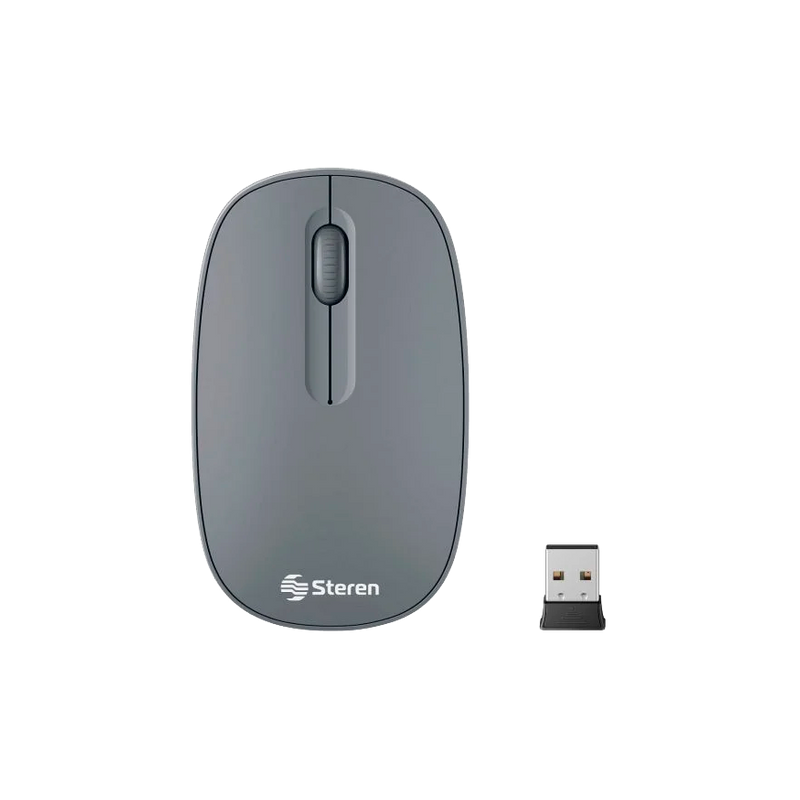 Mouse inalámbrico 1 200 DPI, gris Steren