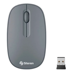 Mouse inalámbrico 1 200 DPI, gris Steren