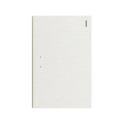 PLACA PLANA CON 1 INTERRUPTOR DE ESCALERA DE 3 MÓDULOS LUCEK FLAT