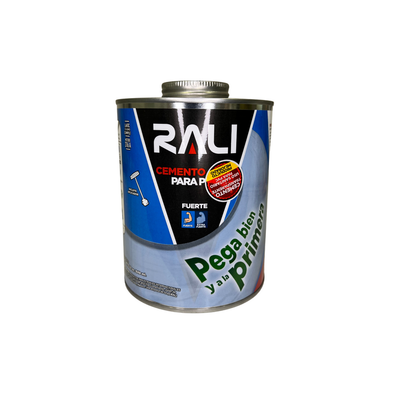 CEMENTO PARA PVC TRANSPARENTE DE 948ML. RALI