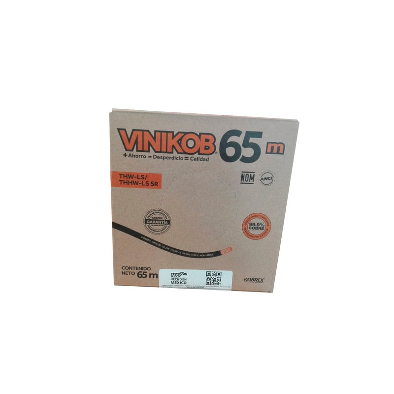 CABLE THW-LS # 12 600 V. CAJA 65 MT KOBREX