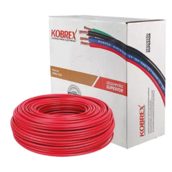 CABLE THW-LS #10 600 V. CAJA DE 100 MT KOBREX
