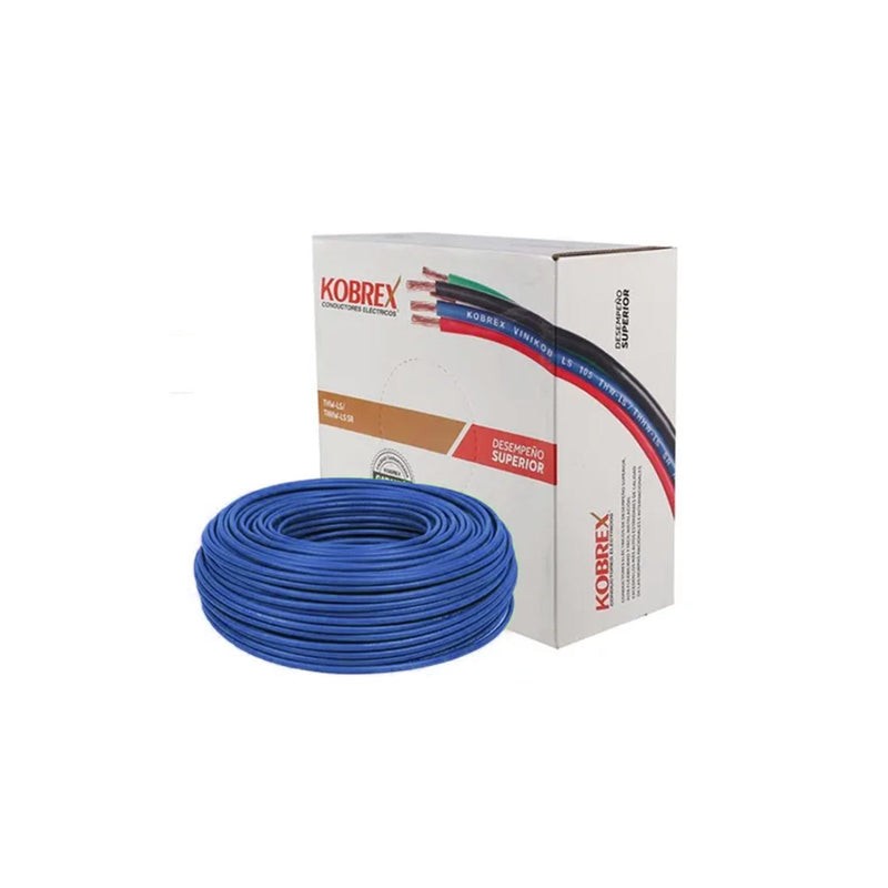 CABLE THW-LS #14 600 V. CAJA DE 100 MT KOBREX
