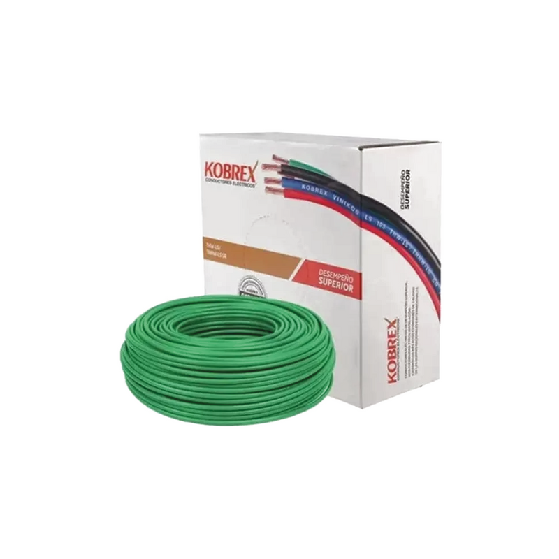 CABLE THW-LS #16 600 V. CAJA DE 100 MT KOBREX