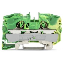 CLEMA 2C GND PUSH IN 16mm 20-4AWG WAGO