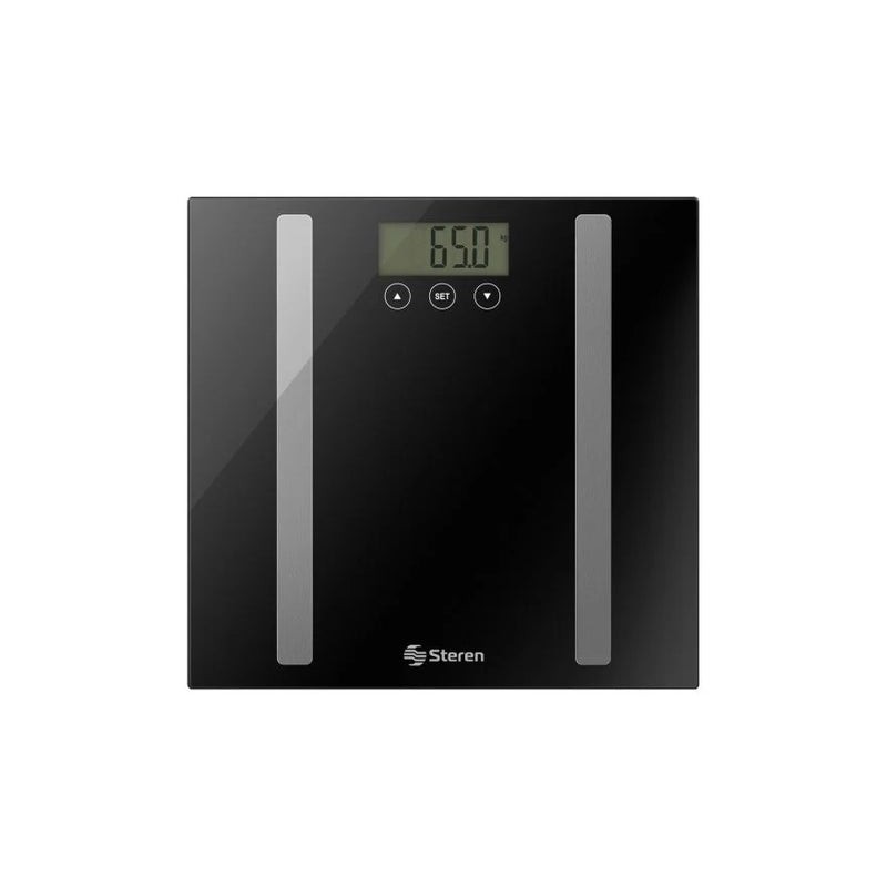 Báscula digital con análisis corporal, hasta 150 kg Steren