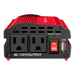 Inversor de corriente automotriz de 400 W (12 Vcc a 110 Vca)