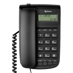 Teléfono con pantalla y teclado grande Steren