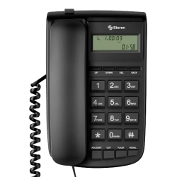 Teléfono con pantalla y teclado grande Steren